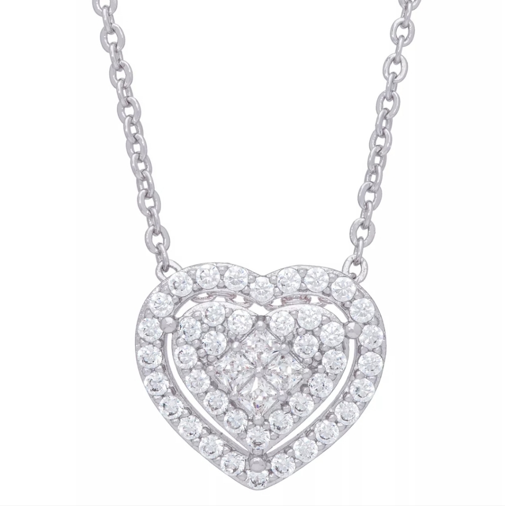 🔆Cubic Zirconia Heart Necklace 🔆